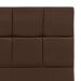 Cabeceira Roma para Cama Box Queen 160 cm Corino Marrom - D'Rossi