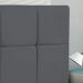 Cabeceira Roma para Cama Box Queen 160 cm Suede Cinza - D'Rossi