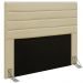 Cabeceira Rubi Para Cama Box Casal 140 cm Corino Bege - D'Rossi