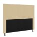 Cabeceira Stambul Para Cama Box Casal 140 cm Corino Bege - D'Rossi