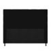 Cabeceira Stambul Para Cama Box Casal 140 cm Corino Preto - D'Rossi