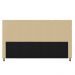 Cabeceira Stambul Para Cama Box King 195 cm Corino Bege - D'Rossi