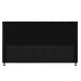Cabeceira Stambul Para Cama Box King 195 cm Corino Preto - D'Rossi