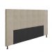 Cabeceira Stambul Para Cama Box King 195 cm Suede Bege - D'Rossi