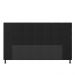 Cabeceira Stambul Para Cama Box King 195 cm Suede Preto - D'Rossi