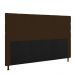 Cabeceira Stambul Para Cama Box Queen 160 cm Corino Marrom - D'Rossi