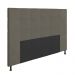Cabeceira Stambul Para Cama Box Queen 160 cm Suede Grafite - D'Rossi
