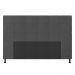 Cabeceira Stambul Para Cama Box Queen 160 cm Suede Grafite - D'Rossi