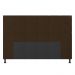 Cabeceira Stambul Para Cama Box Queen 160 cm Suede Marrom - D'Rossi