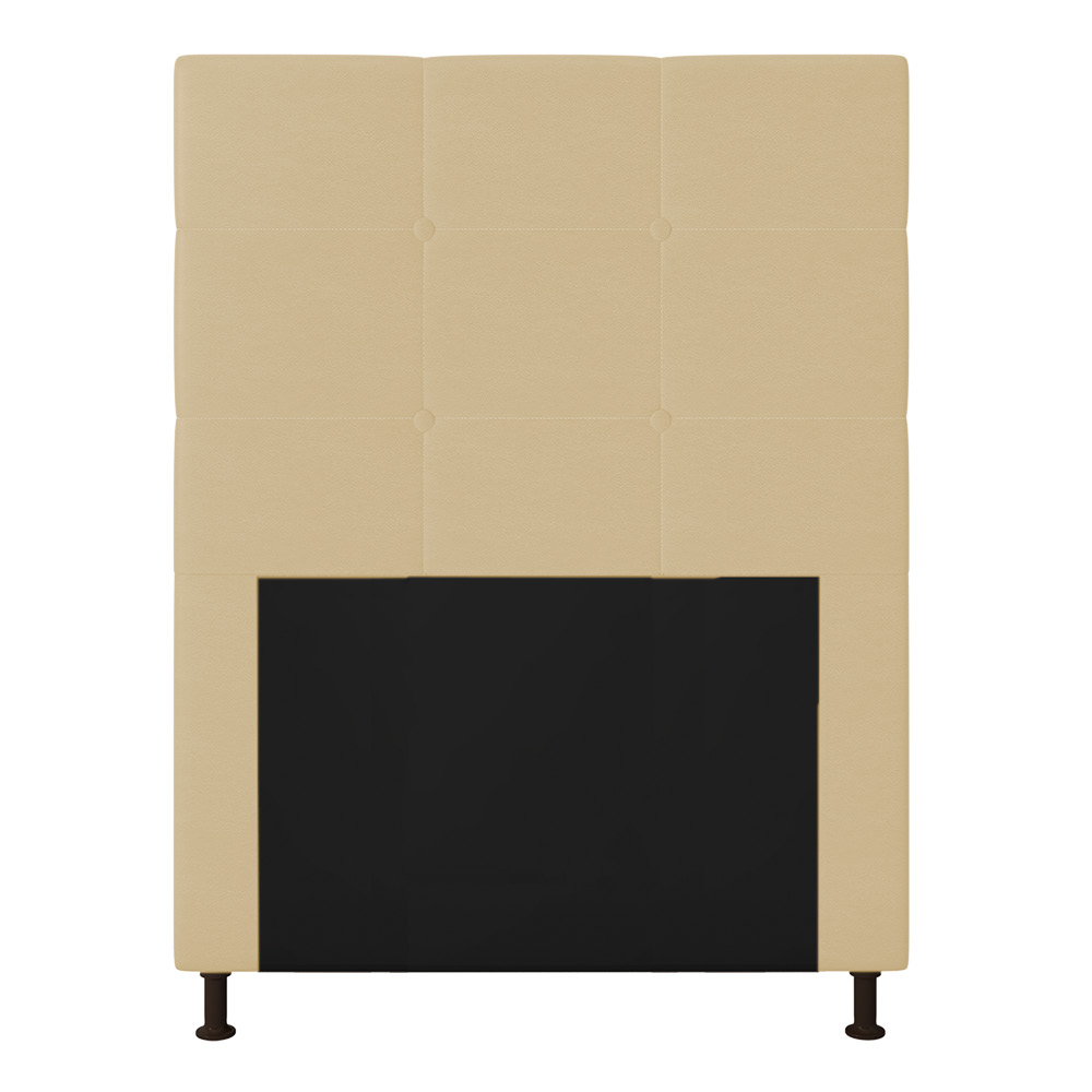 Cabeceira Stambul Para Cama Box Solteiro 90 cm Corino - D'Rossi