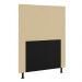 Cabeceira Stambul Para Cama Box Solteiro 90 cm Corino Bege - D'Rossi