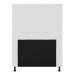 Cabeceira Stambul Para Cama Box Solteiro 90 cm Corino Branco - D'Rossi
