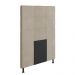 Cabeceira Stambul Para Cama Box Solteiro 90 cm Suede - D'Rossi