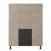 Cabeceira Stambul Para Cama Box Solteiro 90 cm Suede - D'Rossi