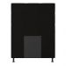 Cabeceira Stambul Para Cama Box Solteiro 90 cm Suede Preto M11 - D'Rossi