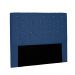 Cabeceira Tania Para Cama Box Solteiro 90 cm Suede Azul Marinho - D'Rossi