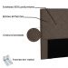 Cabeceira Tania Para Cama Box Solteiro 90 cm Suede Caramelo - D'Rossi