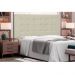 Cabeceira Verona Para Cama Box Solteiro 90 cm Corino Bege - D'Rossi
