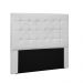 Cabeceira Verona Para Cama Box Solteiro 90 cm Corino Branco - D'Rossi