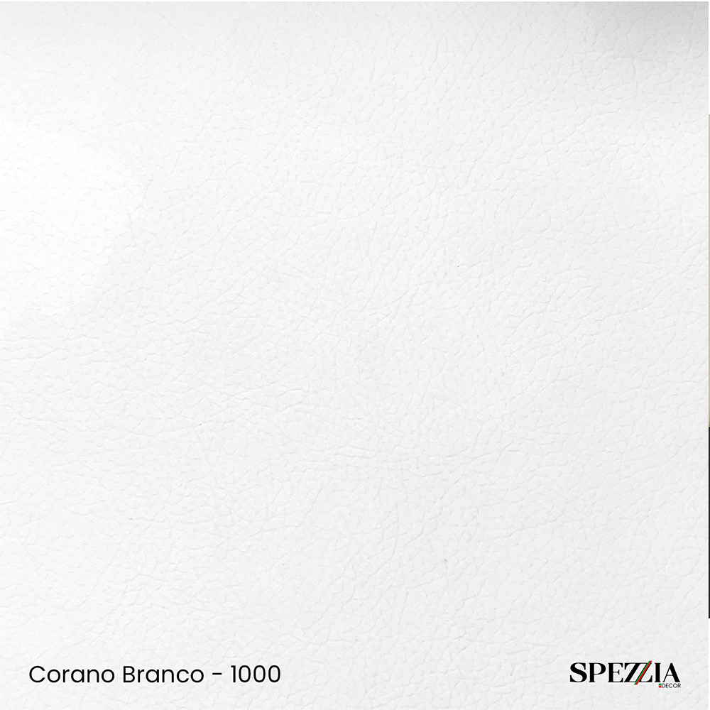 Cabeceira Vicenza Para Cama Box Casal 140 cm Corino Branco - D'Rossi