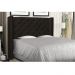 Cabeceira Vicenza Para Cama Box Casal 140 cm Corino Marrom - D'Rossi