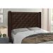 Cabeceira Vicenza Para Cama Box Casal 140 cm Suede Café - D'Rossi
