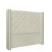 Cabeceira Vicenza Para Cama Box Solteiro 90 cm Corino Bege - D'Rossi