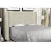 Cabeceira Vicenza Para Cama Box Solteiro 90 cm Corino Bege - D'Rossi