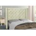Cabeceira Vicenza Para Cama Box Solteiro 90 cm Linho Rustico Natural - D'Rossi