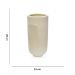Cachepot Decorativo Rosto em Cerâmica Areia 28x13 cm - D'Rossi