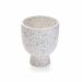 Cachepot Decorativo em Cerâmica Branco 14x11 cm - D'Rossi