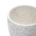 Cachepot Decorativo em Cerâmica Branco 14x11 cm - D'Rossi