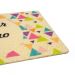 Capacho Decorativo O Amor Esta no Lar 1x38x58 cm - D'Rossi