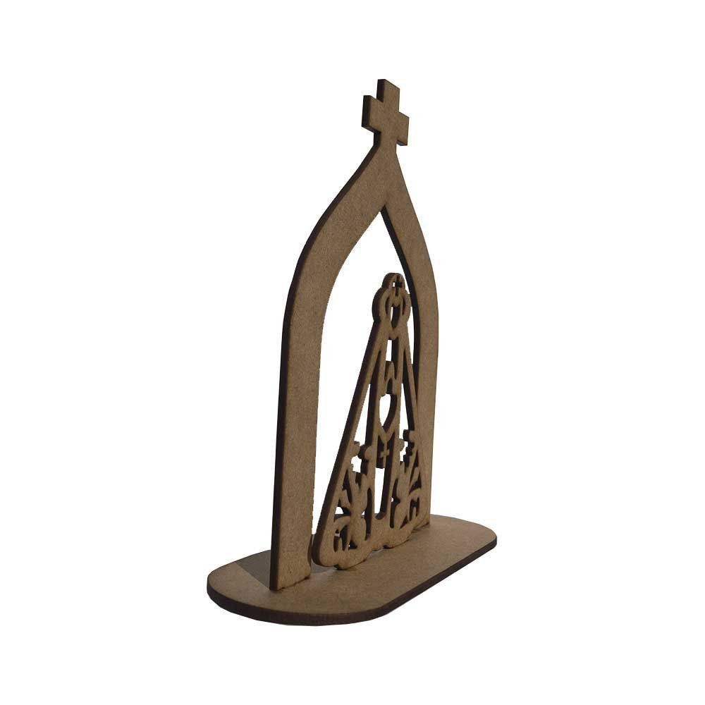 Capelinha Oratório Santa Nossa Senhora Aparecida MDF D'Rossi