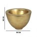 Centro de Mesa Decorativo em Cerâmica Cobre Antigo 17,8X24,6X24,6cm - D'Rossi