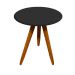 Conjunto Mesa Lateral e Mesa de Centro Preto D'Rossi