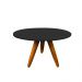 Conjunto Mesa Lateral e Mesa de Centro Preto D'Rossi