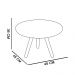 Conjunto Mesa Lateral e Mesa de Centro Preto D'Rossi
