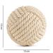 Enfeite Decorativo "Esfera" em Poliresina Off White 13x13 cm - D'Rossi