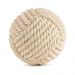 Enfeite Decorativo "Esfera" em Poliresina Off White 19x19 cm - D'Rossi