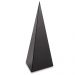 Enfeite Decorativo "Pirâmide" em Metal Preto 30 cm - D'Rossi