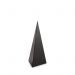Enfeite Decorativo "Pirâmide" em Metal Preto 30 cm - D'Rossi