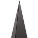 Enfeite Decorativo "Pirâmide" em Metal Preto 30 cm - D'Rossi