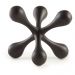 Enfeite Decorativo em Poliresina Preto 13,5x14 cm - D'Rossi