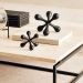 Enfeite Decorativo em Poliresina Preto 13,5x14 cm - D'Rossi