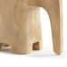 Escultura Decorativa "Elefante" em Poliresina Madeira 18x9 cm - D'Rossi
