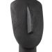 Escultura Decorativa "Face" em Poliresina Preto 42x14,5 cm - D'Rossi