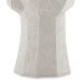 Escultura Decorativa "Rosto" Em Poliresina Off White 24,5x14 cm - D'Rossi