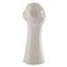 Escultura Decorativa "Rosto" Em Poliresina Off White 39x16 cm - D'Rossi