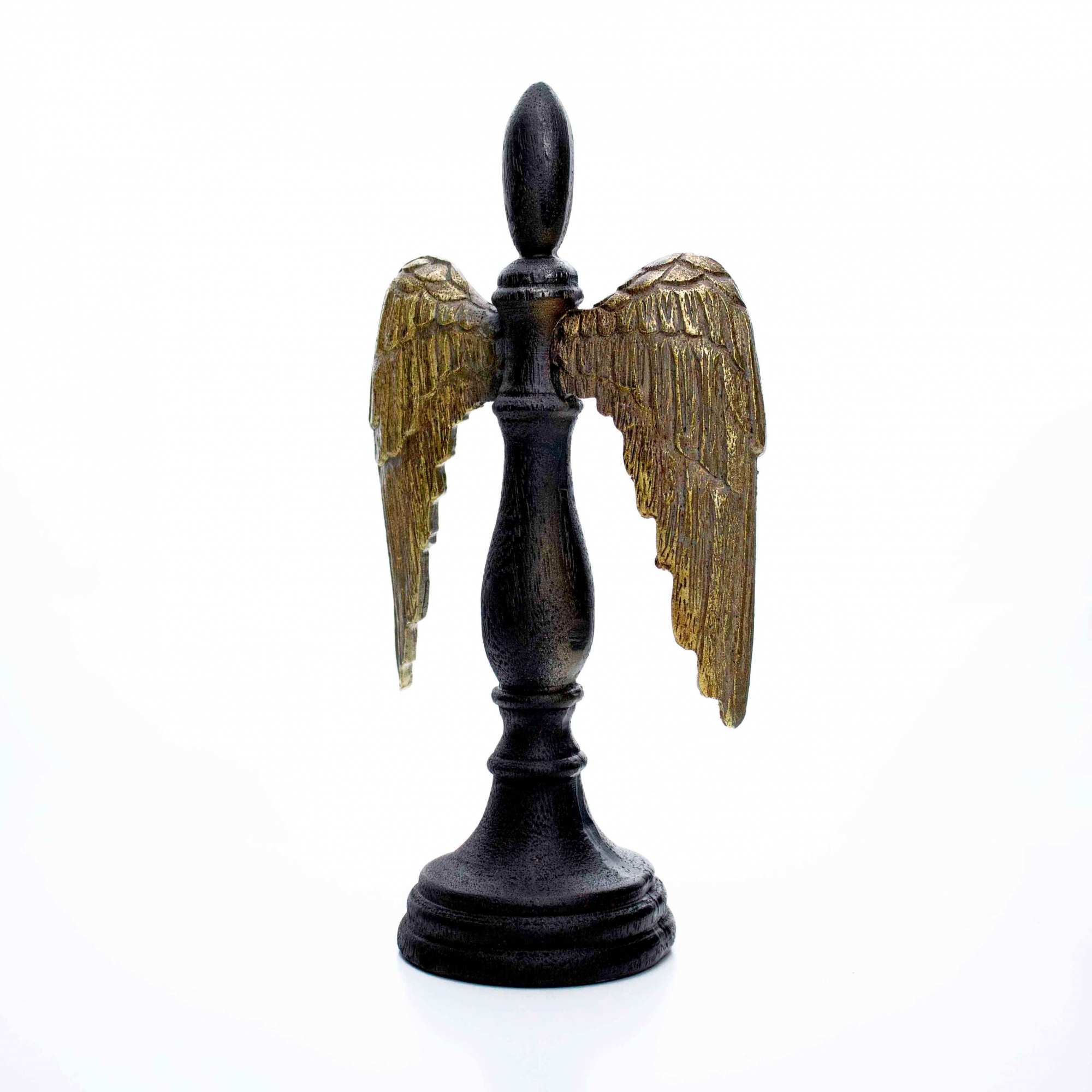 Escultura Decorativa Asa Ouro Velho 25x13,5 cm - D'Rossi